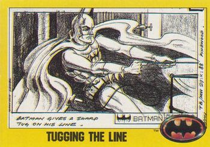 #201 Tugging the Line - 1989 Topps Batman
