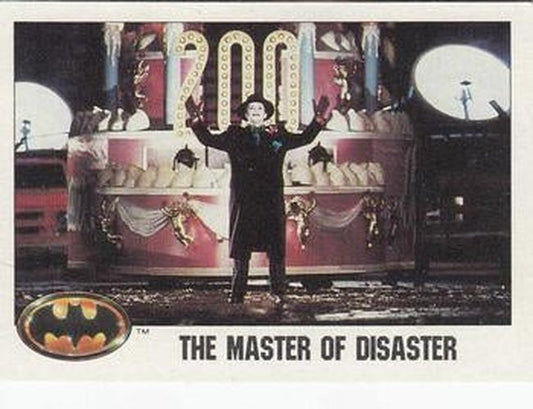 #101 The Master of Disaster - 1989 Topps Batman