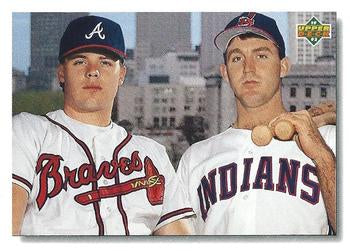 #1 Star Rookie Checklist - Cleveland Indians / Atlanta Braves - 1992 Upper Deck Baseball
