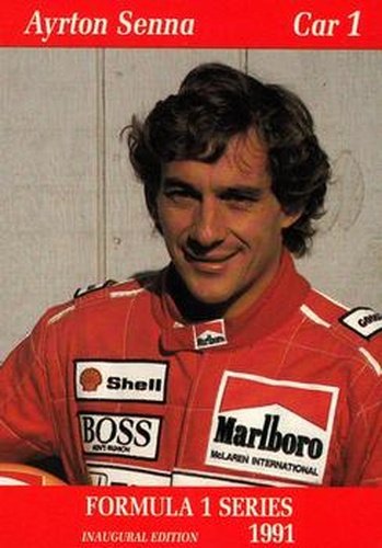 #1 Ayrton Senna - McLaren - 1991 Carms Formula 1 Racing