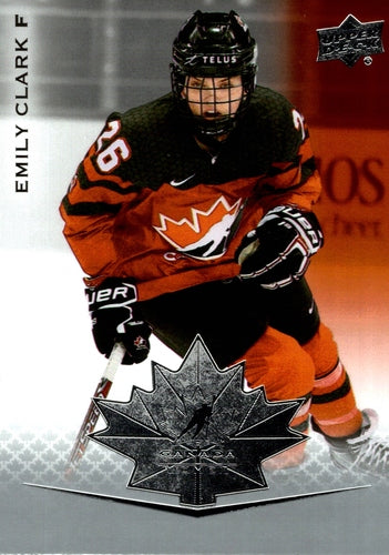 #55 Emily Clark - Canada - 2021-22 Upper Deck Team Canada Juniors Hockey