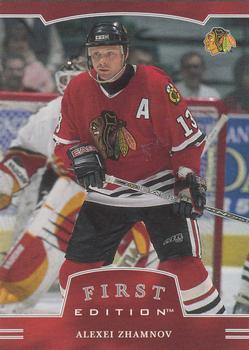 #21 Alexei Zhamnov - Chicago Blackhawks - 2002-03 Be a Player First Edition Hockey