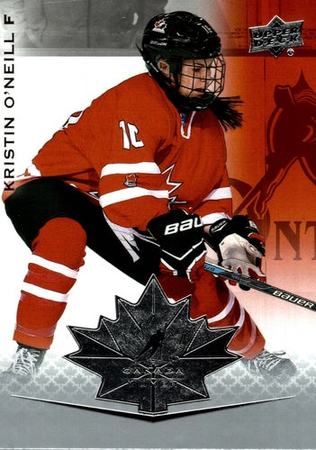 #69 Kristin O'Neill - Canada - 2021-22 Upper Deck Team Canada Juniors Hockey