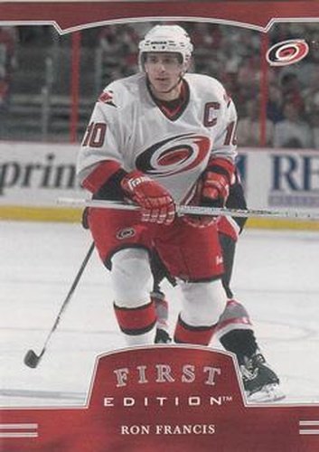 #22 Ron Francis - Carolina Hurricanes - 2002-03 Be a Player First Edition Hockey