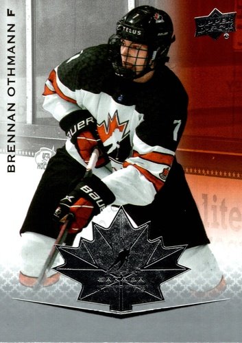 #81 Brennan Othmann - Canada - 2021-22 Upper Deck Team Canada Juniors Hockey