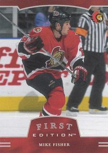 #23 Mike Fisher - Ottawa Senators - 2002-03 Be a Player First Edition Hockey