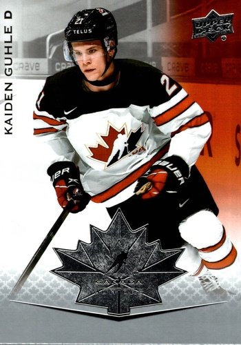 #89 Kaiden Guhle - Canada - 2021-22 Upper Deck Team Canada Juniors Hockey