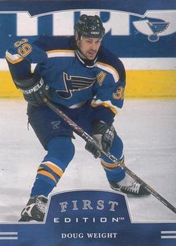 #26 Doug Weight - St. Louis Blues - 2002-03 Be a Player First Edition Hockey