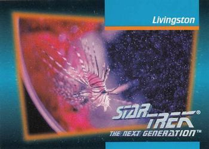 #29 Livingston - 1992 Impel Star Trek: The Next Generation