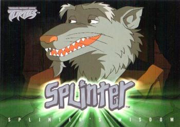 Splinter's Wisdom #2: "Goodness and evil are c - 2003 Fleer Teenage Mutant Ninja Turtles