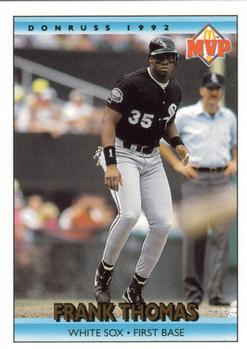 #2 Frank Thomas - Chicago White Sox - 1992 Donruss McDonald's MVP Baseball