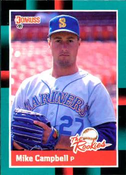 #2 Mike Campbell - Seattle Mariners - 1988 Donruss The Rookies Baseball