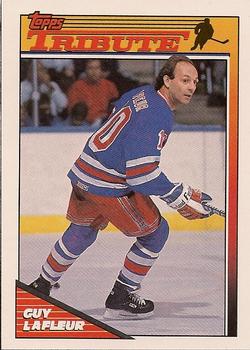 #2 Guy Lafleur - New York Rangers - 1991-92 Topps Hockey