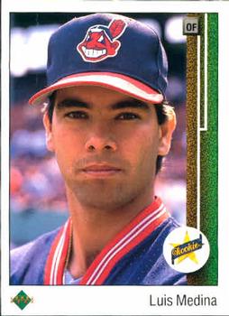 #2 Luis Medina - Cleveland Indians - 1989 Upper Deck Baseball