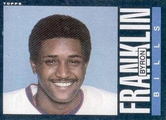 #202 Byron Franklin - Buffalo Bills - 1985 Topps Football