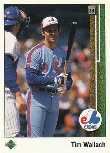 #102 Tim Wallach - Montreal Expos - 1989 Upper Deck Baseball