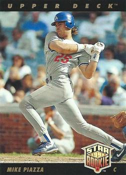 #2 Mike Piazza - Los Angeles Dodgers - 1993 Upper Deck Baseball