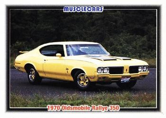 #2 1970 Oldsmobile Rallye 350 - 1992 Collect-A-Card Muscle Cars