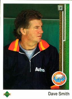 #302 Dave Smith - Houston Astros - 1989 Upper Deck Baseball