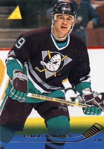 #2 Paul Kariya - Anaheim Mighty Ducks - 1995-96 Pinnacle Hockey