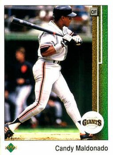 #502 Candy Maldonado - San Francisco Giants - 1989 Upper Deck Baseball