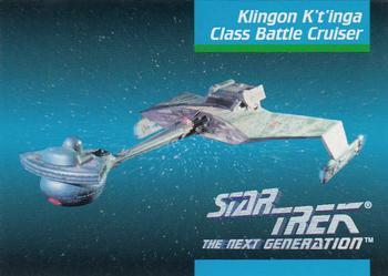 #32 Klingon K't'inga Class Battle Cruiser - 1992 Impel Star Trek: The Next Generation