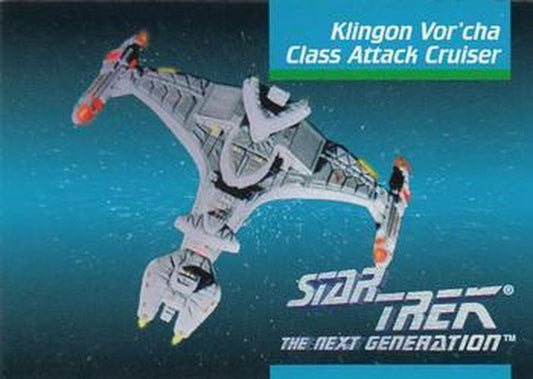 #33 Klingon Yor'cha Class Attack Cruiser - 1992 Impel Star Trek: The Next Generation
