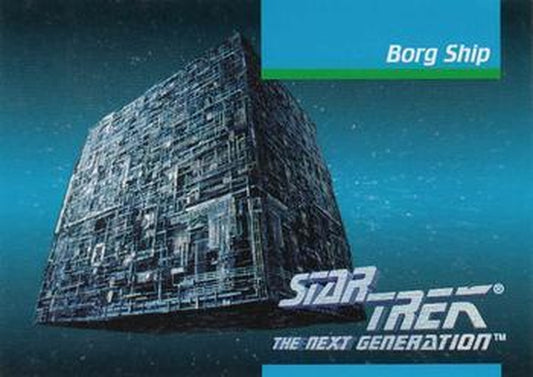 #37 Borg Ship - 1992 Impel Star Trek: The Next Generation