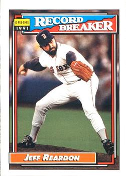 #3 Jeff Reardon - Boston Red Sox - 1992 O-Pee-Chee Baseball