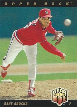 #3 Rene Arocha - St. Louis Cardinals - 1993 Upper Deck Baseball