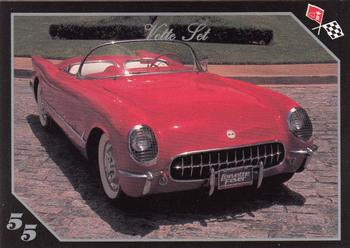 #3 1955 Corvette Convertible - 1991 Collect-A-Card Vette Set