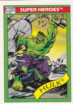 #3 Hulk - 1990 Impel Marvel Universe