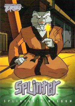 Splinter's Wisdom #3: "Beware the treachery th - 2003 Fleer Teenage Mutant Ninja Turtles