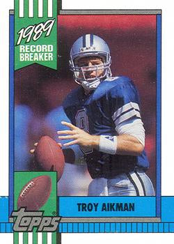 #3 Troy Aikman - Dallas Cowboys - 1990 Topps Football