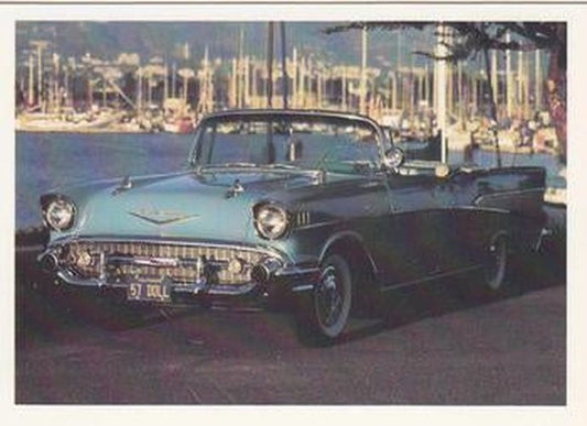#3 1957 Chevrolet Bel Air - 1991 Panini Dream Cars