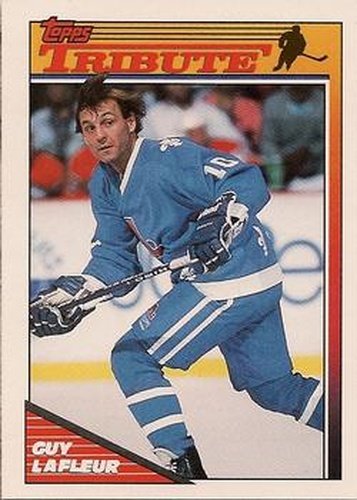 #3 Guy Lafleur - Quebec Nordiques - 1991-92 Topps Hockey