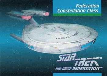 #42 Federation Constellation Class - 1992 Impel Star Trek: The Next Generation