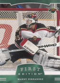 #42 Manny Fernandez - Minnesota Wild - 2002-03 Be a Player First Edition Hockey