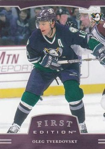 #48 Oleg Tverdovsky - Anaheim Mighty Ducks - 2002-03 Be a Player First Edition Hockey