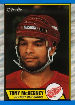 #4 Tony McKegney - Detroit Red Wings - 1989-90 O-Pee-Chee Hockey