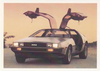 #4 De Lorean - 1991 Panini Dream Cars