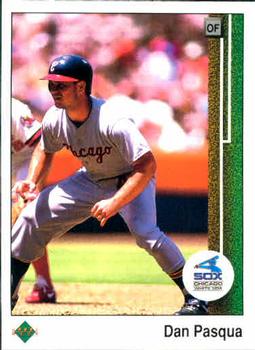 #204 Dan Pasqua - Chicago White Sox - 1989 Upper Deck Baseball