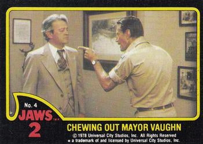 #4 Chewing Out Mayor Vaughn - 1978 Jaws 2