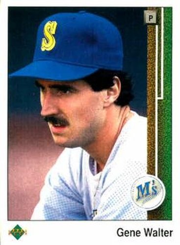 #604 Gene Walter - Seattle Mariners - 1989 Upper Deck Baseball