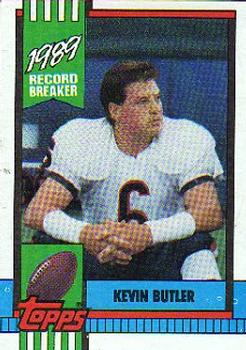 #4 Kevin Butler - Chicago Bears - 1990 Topps Football