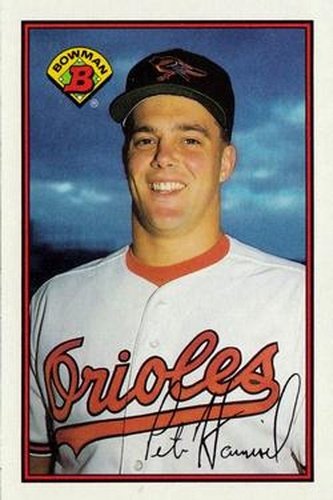 #4 Pete Harnisch - Baltimore Orioles - 1989 Bowman Baseball