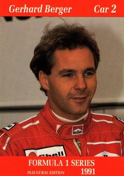 #4 Gerhard Berger - McLaren - 1991 Carms Formula 1 Racing