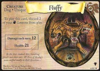 #4 Fluffy  - 2001 Harry Potter Quidditch cup