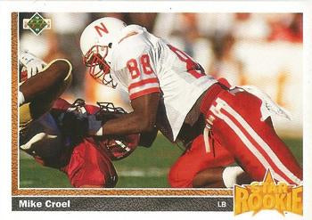 #4 Mike Croel - Denver Broncos - 1991 Upper Deck Football