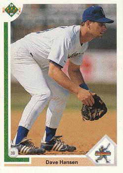 #4 Dave Hansen - Los Angeles Dodgers - 1991 Upper Deck Baseball